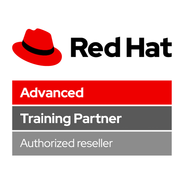 Red Hat Advanced Training Partner Authorized Reseller Logo